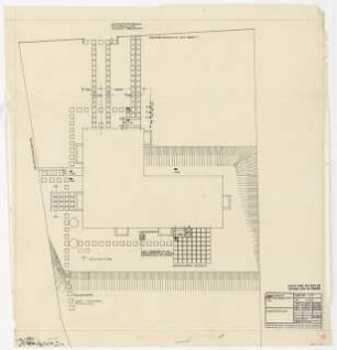 Wohnhaus Mildenberger, Hochberg: Gartenplan 1:50