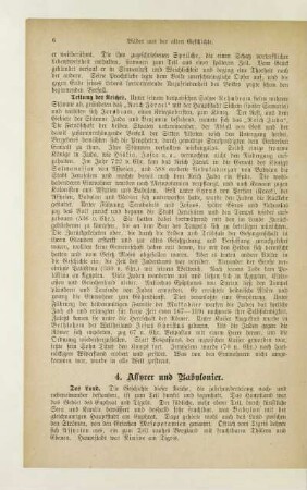 4. Assyrer und Babylonier