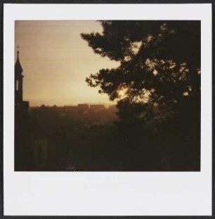 Sonnenuntergang in Mahlberg
