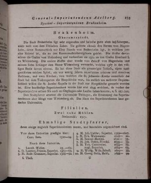 Special-Superintendenz Brakenheim.