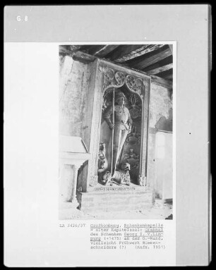 Grabstein von Schenk Georg I. von Limpurg (+1475)
