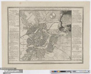 Neuer Grundriss der Chursächßs. Handels-Stadt Leipzig 1786
