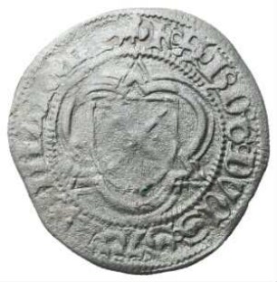 Fundmünze, 1/2 Groschen (Schwertgroschen), 1488