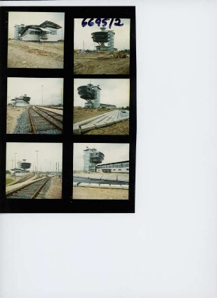 Hafenbahnhof Alte Süderelbe, Hamburg (Altenwerder), 1995