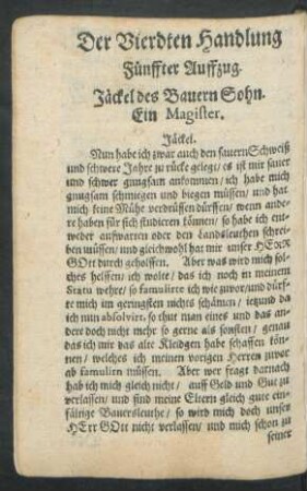 Fünffter Auffzug.