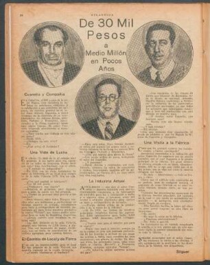 De 30 mil Pesos an medio millón en pocos años
