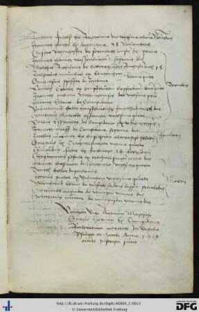 [fol. 6] Rektorat Georg Hering 1519