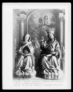 Maria und Salvator Mundi