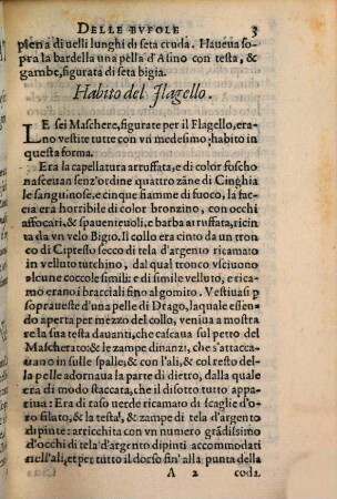 Le Dieci Mascherate Delle Bvfole Mandate In Firenze il giorno di Carnouale L'anno 1565 : Con la descrizzione di tutta la pompa delle Maschere, e loro inuenzioni