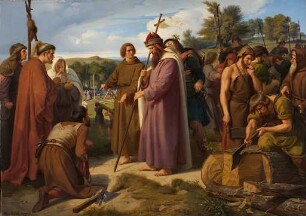 Aus dem Leben des hl. Bonifatius (Der hl. Bonifatius als Kirchenbauer)