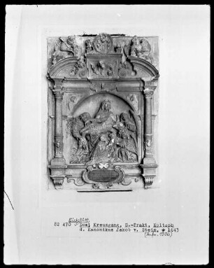 Epitaph des Kanonikus Jakob von Stein