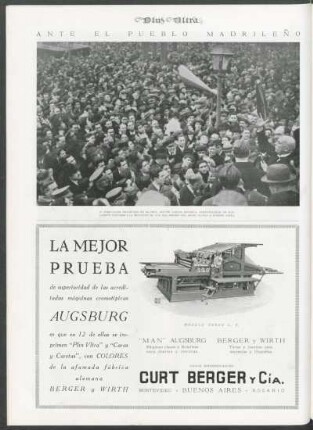Ante el pueblo madrileño