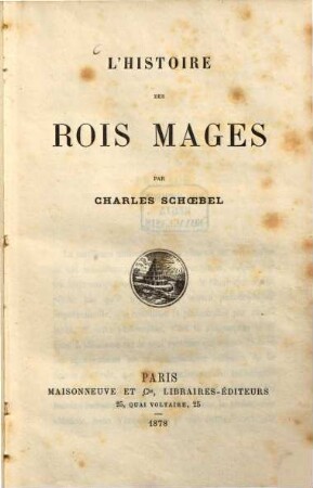 L'histoire des Rois Mages