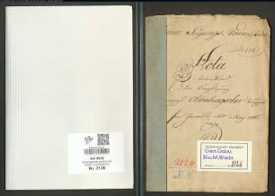 Wälderdepartement: Verpflegung Herzoglich Oldenburgischer Truppen pro Januar ad ult. Mai 1816