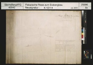 Grubenfeld vom Briccius Stolln hinterm Pöhlberg bei Annaberg