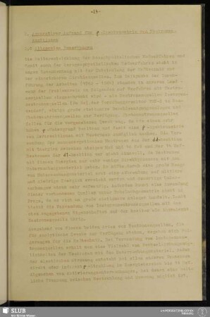 2. Apparativer Aufwand für γ-Spektrometrie von Neutronenreaktionen