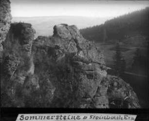 Sommersteinfelsen an der Preßnitz