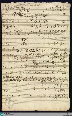 Sonatas - Mus. Hs. 483 : vl, strings; D; BrinzingMWV 9.1