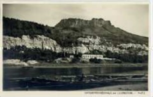 Ansicht des "Naturfreundehauses" am Lilienstein