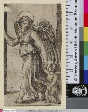 [L'ange gardien; Der Schutzengel (alt); Raphael mit dem jungen Tobias (neu)]