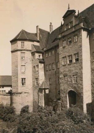 Schloss Hartenfels : Teil des Nordflügels