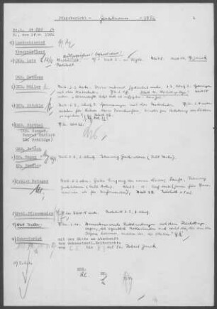Gerabronn: Visitationsbericht mit Pfarrbericht 1956