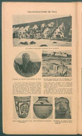 Las excavaciones de Susa