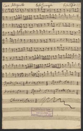 Erste Trompete [Tromba I]