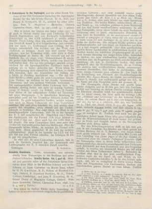 341-344 [Rezension] Anecdota Oxoniensia. Semitic Series, Vol. 1, part IX