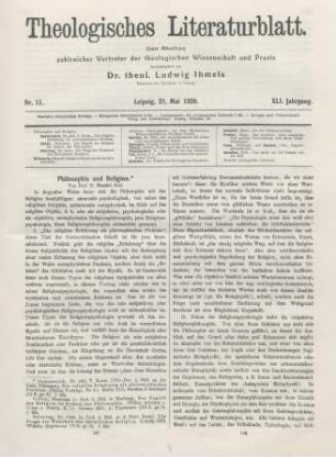161-164 Philosophie und Religion