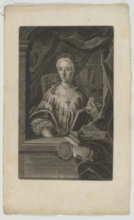 Bildnis der Laura Maria Catharina Bassia