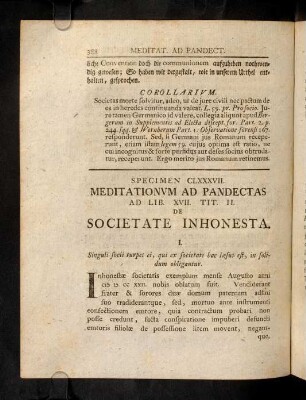 388-394, Sp. 187. De Societate inhonesta