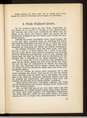 6. Nach Rußland hinein