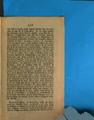 Discours Prononcé dans la Séance du soir des Représentants provisoires de la Vielle libre de Gand, le 22. Décembre 1792