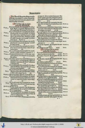 Annotatio sermonum de verbis domini