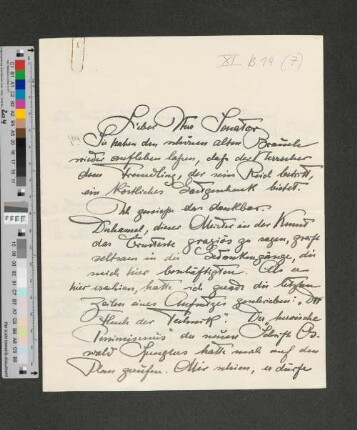 Brief an [Gustav Oelsner]