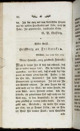 Eilfter Brief. - Zwanzigster Brief.