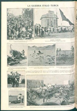 La guerra ítalo-turca [Fotografías]