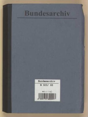 Einlieferung von Kunstobjekten im Central Collecting Point München: Bd. 3
