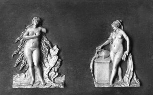 Vier allegorische weibliche Gestalten — Patentia