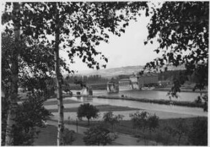 Wehr, Kraftwerk, Schleusenkanal Viereth