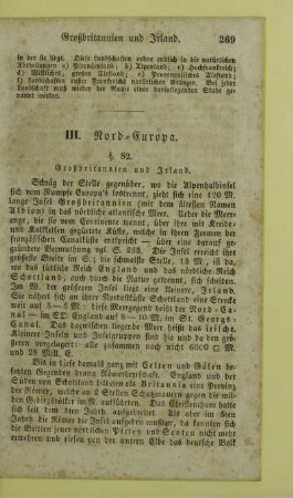 III. Nord-Europa