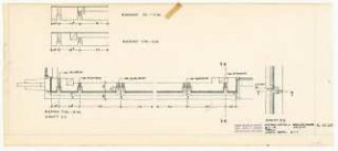 Hochschulbibliothek, Karlsruhe Neubau: Curtain Wall Details Nord-Süd-Fassade, 1:1
