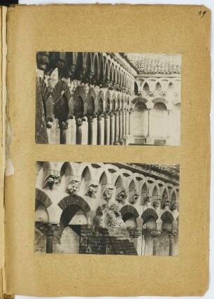 S. Andrea, Vercelli: Details (aus: Skizzen- und Fotoalbum 4)