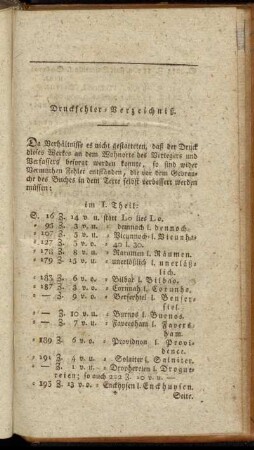Druckfehler-Verzeichniß.