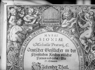 Musea Sioniae, Geistlicher Deutscher in der Christlichen Kirche... siebender Theil von Michael Praetorius