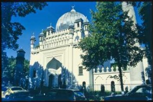 Blick auf die Wilmersdorfer Moschee