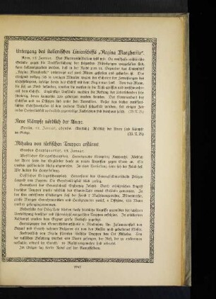 Mihalea von türkischen Truppen erstürmt.