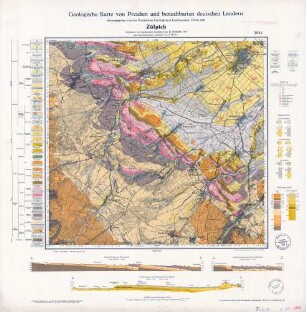 [5305] Zülpich, Geologische Karte von Preußen und benachbarten deutschen Ländern