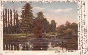 Leipzig: Herbststimmung an der Parthe
